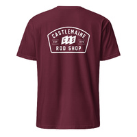 CRS Badge - Maroon Tee